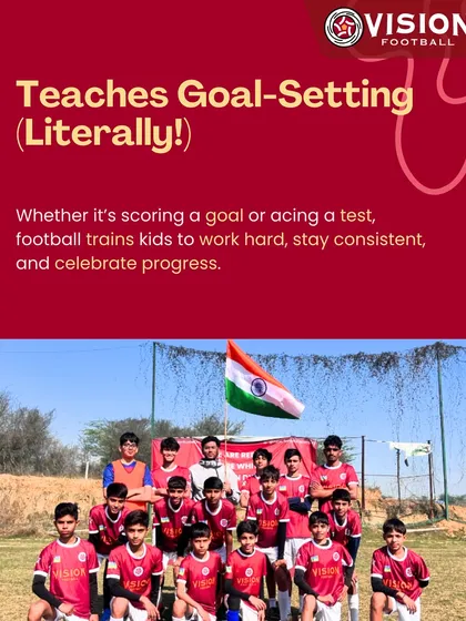 Football teaches goal-setting, literally. We show how the skills learned on the pitch apply to all areas of life.