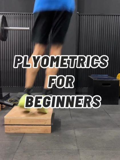 This image captures the essence of plyometrics for beginners. The focus is on controlled, repeated jumps to teach the body how to absorb and produce force efficiently, a fundamental skill for any athlete.