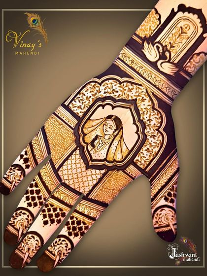 Your Love Story in Henna photo 24