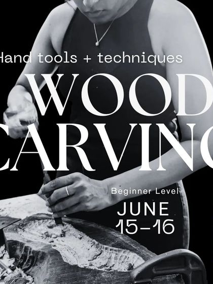 Ready for a weekend of rigorous technique? Our wood carving workshop is a two-day deep dive into hand tools where you'll make your own bowl and spoon from Teak and Acacia.