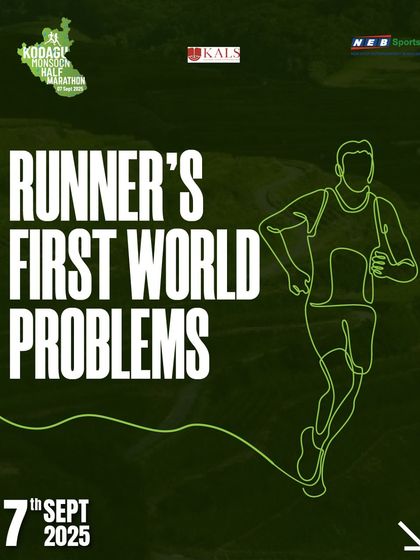 We understand runner's first world problems, from GPS watch issues to blocked routes. We've all been there.