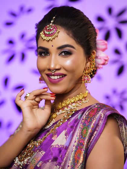 Ganavi Uma - Professional Makeup Artistry Traditional South Indian Bridal Looks photo 53