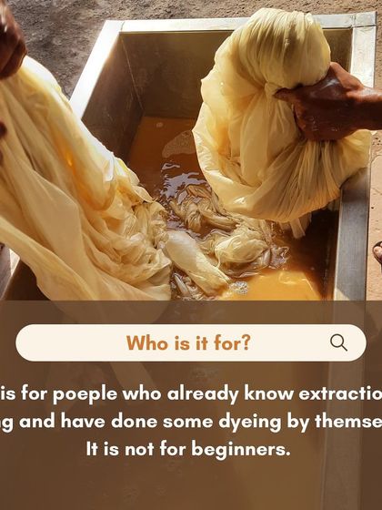 Svadhyaya - Creative & Performing Arts Natural Dyeing Programs photo 5