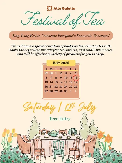 Our 'Festival of Tea' is a day-long celebration of everyone's favorite brew. We pair our love for books with our love for tea, with special curations and local business pop-ups.