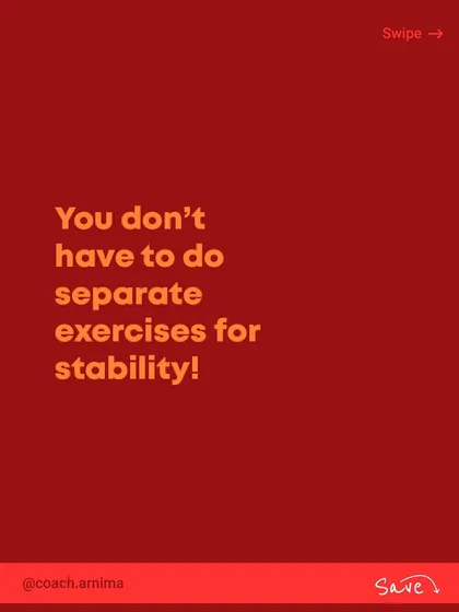 Is stability training overrated? I break it down. You don't need separate stability exercises. Your stabilizer muscles work regardless. Heavy, well-performed lifts are the best stability training.