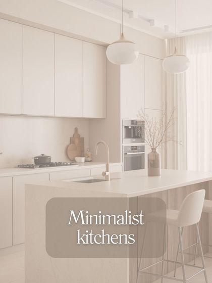 For those who love clean and uncluttered spaces, our minimalist kitchens are the perfect choice. This design uses a neutral color palette and integrated appliances to create a serene and spacious feel.