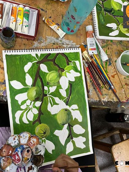 BrainArt Studio - Design College Portfolio Preparation Mastering Acrylics: Color, Light & Shadow photo 25