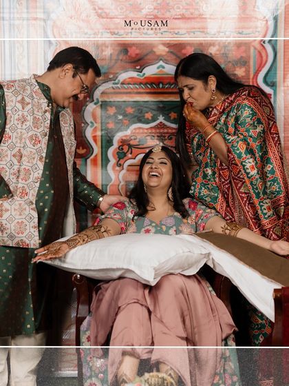 Mousam Pictures - Wedding Photography & Videography The Celebration Begins: Haldi & Mehendi photo 27
