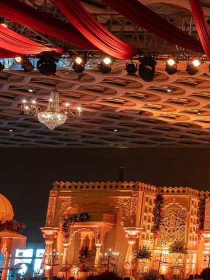 Royal Sanctuaries: Grand Wedding Mandaps & Receptions photo 29