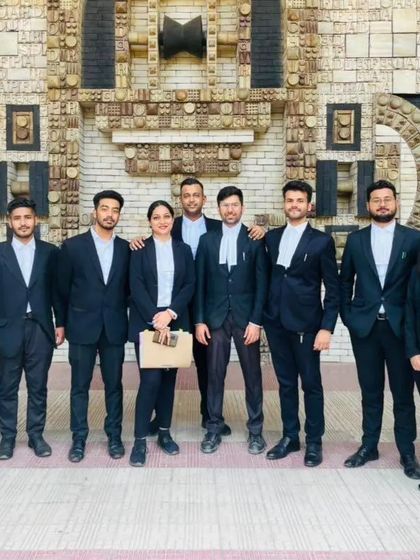 The full team from the Law Chambers of Amish Aggarwala at the Delhi High Court. Together, we form a formidable force for our clients.