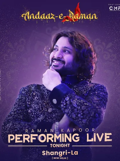 'Andaaz-e-Raman' performing live tonight at Shangri-La, New Delhi. Another Sufiyana sham in the heart of the city.