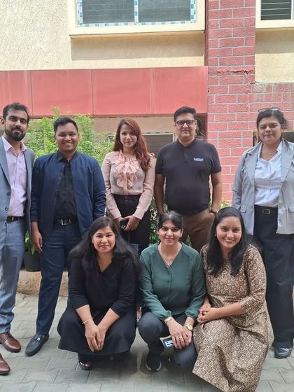 One more from a successful training phase with my colleagues. We support each other in our mission to empower the next generation of professionals.