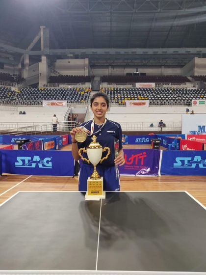 Yashaswini Ghorpade, the U-19 National Champion.