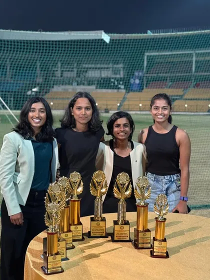 We celebrate individual brilliance, but we thrive as a family. Seeing our players, Vrinda, Shreyanka, Prathyusha, and Shreya, together sweeping the KSCA awards is a proud moment that showcases the collective strength of our academy.