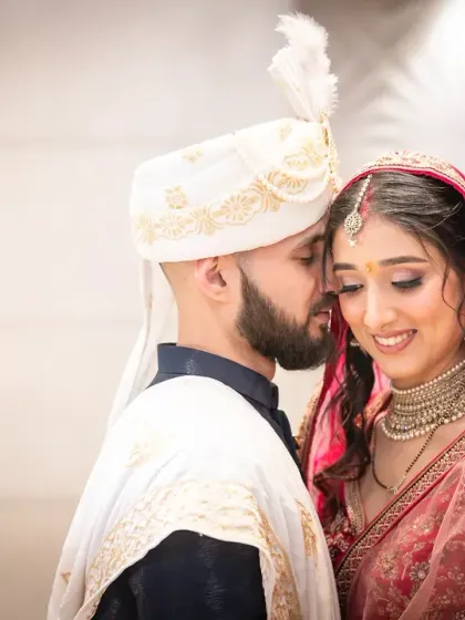 After the fun and games, a quiet, tender moment. This shows that even the most playful couples have a deep, romantic connection.