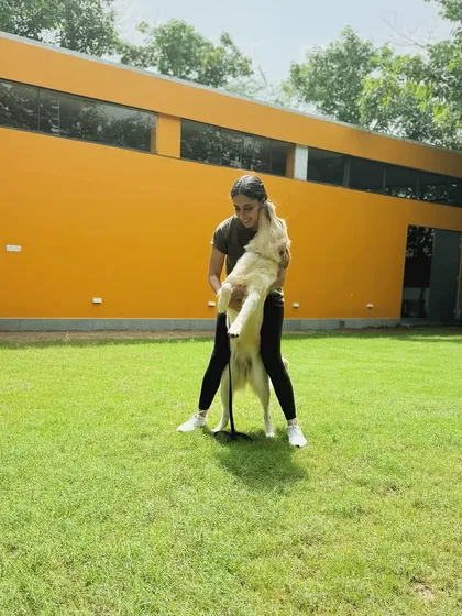A big hug for Pixel. The bond we build lasts long after the training program ends.