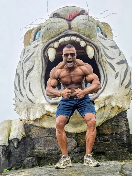 This is the intensity and fire I bring to my own training and to every client's journey. Fitness is about unleashing the powerful, confident person you are meant to be. It is time to roar.