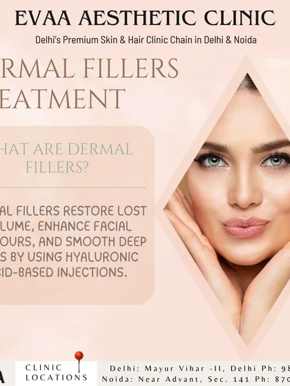 A brief overview of how dermal fillers work to restore lost volume and smooth deep lines using hyaluronic acid-based injections. This treatment is designed to enhance facial contours for a natural look.