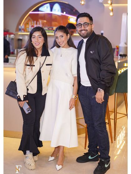 The hosts and guests enjoying the party atmosphere. We ensure a seamless and enjoyable experience for everyone involved in the celebration.