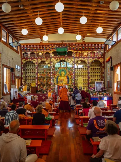 A silent meditation retreat is a journey into the mind. Here, inside the Nalanda Monastery, we sit together for many hours each day, holding space for one another in shared silence. This disciplined, collective practice is where the deep, transformative work of looking inward truly begins.