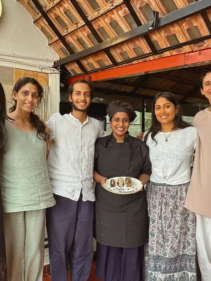 Our Natureville team with the Satvic Movement team. Moments like these, connecting with others who share our passion, reinforce the strength and importance of the plant-based movement.