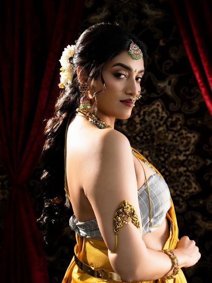 Thesparklebox - Occasion Wear Jewellery Rental Vibrant Kempu & Antique Sets photo 18