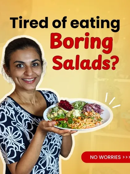 Are you tired of eating boring salads? I promise to teach you how to make salads that are not only super tasty but also a complete, filling meal. Healthy eating should be joyful, not a punishment.