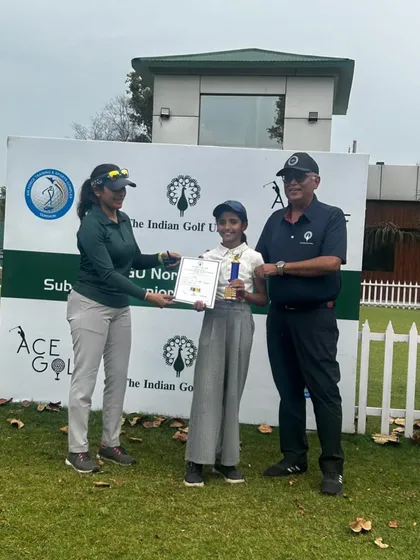 Sahej also won her respective age category at the IGU Feeder tournament.