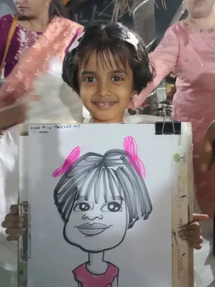 Another happy child from Dr. Sandeep's son's birthday party. It was a fantastic event full of smiles.
