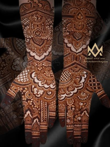 Azra Mehendi - Mehendi Artistry Full Bridal Mehendi photo 10