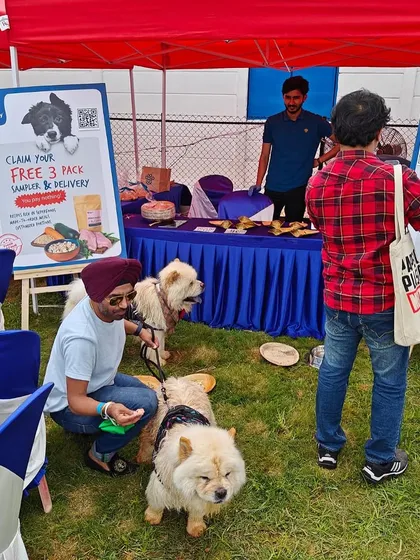 It was a busy and happy day at the Fur Utsav.