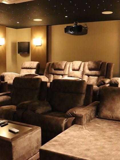 3i Smart Home - Custom Home Theater Design & Installation Warm & Inviting Theaters photo 51