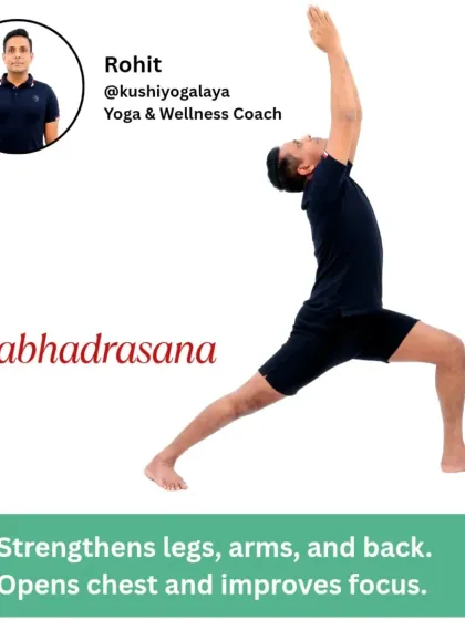 Rohit N - Yoga for Fitness and Wellness Build Functional Strength & Manage Weight photo 17