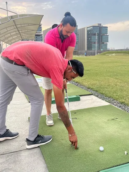 Our resident coach, Maharshi Rawal, specializes in helping beginners learn the fundamentals of the sport in an easy-to-understand and encouraging way.