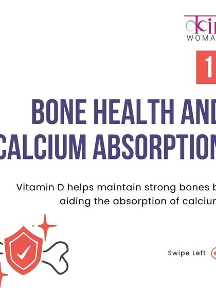 Vitamin D is essential for bone health because it helps your body absorb calcium, which is necessary for building and maintaining strong bones.