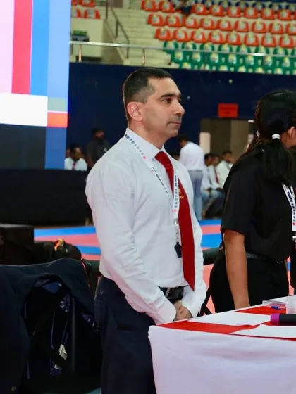 Serving as an official at national and international JKA events is a responsibility I take very seriously. My position requires a deep understanding of karate principles and an unwavering commitment to the integrity of the sport.