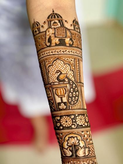 Mitali - Bridal Mehendi Full Bridal Mehendi (Hands) photo 17