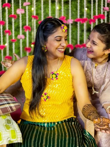 Colors of Celebration: Haldi & Mehendi photo 24