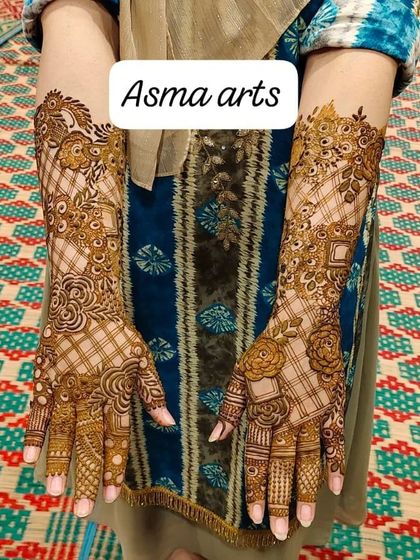 Asma Arts - Bridal Henna Intricate Bridal Designs photo 11