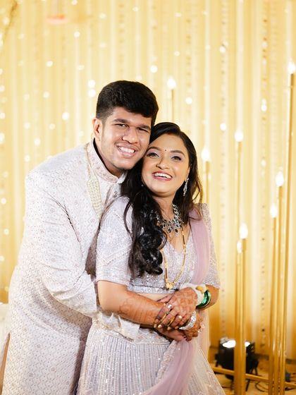 Modern Reception & Engagement Glam photo 18