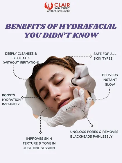 Discover the many benefits of a HydraFacial. From painlessly unclogging pores and removing blackheads to boosting hydration and improving skin texture, it’s a comprehensive treatment for instantly healthier skin.