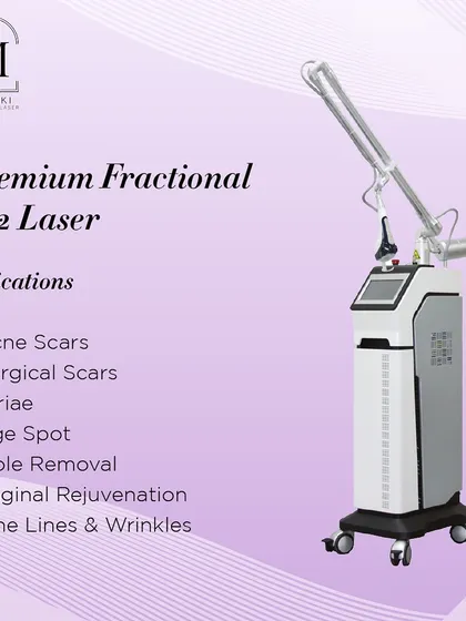 I use only premium, medical-grade technology for my treatments. This Fractional CO2 Laser is what allows me to perform procedures like mole removal with high precision, promoting better healing and reducing the chances of scarring.