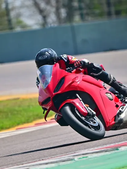 We don't just ride, we break records. Here's Dr. Aakash Rajshakha setting the fastest lap by an Indian rider on a stock bike at BIC during our track day. This is the level of performance our platform enables.