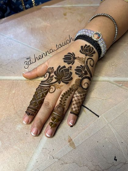3D Henna Touch - Festive & Occasional Mehndi Minimalist & Chic Henna photo 41
