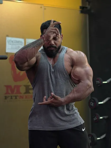 Bodybuilding for me is a form of meditation. It's about connecting the mind and body, just like the Adiyogi. This spiritual strength is what I help my clients find to push past their limits.