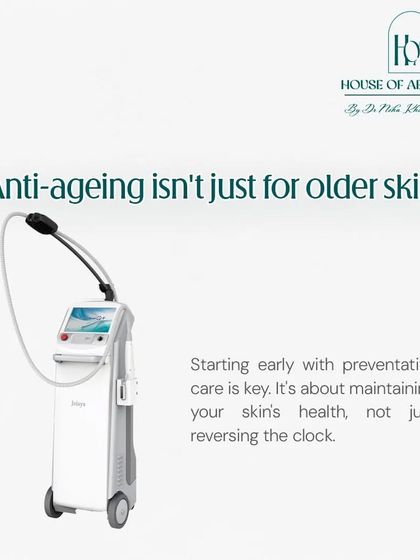 A core part of my philosophy: anti-aging isn't just for older skin. Starting early with preventative care is key to maintaining your skin's health, not just reversing the clock later.