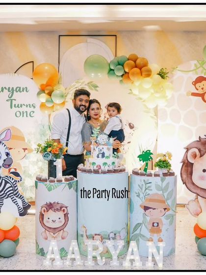 The Party Rush - Kids' Birthday Party Planning & Decoration Jungle & Safari Adventures photo 22