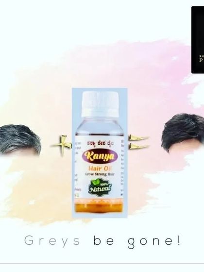 Premature greying is a common concern. My oil is enriched with herbs that are traditionally known to help slow down the greying process and maintain natural hair color.