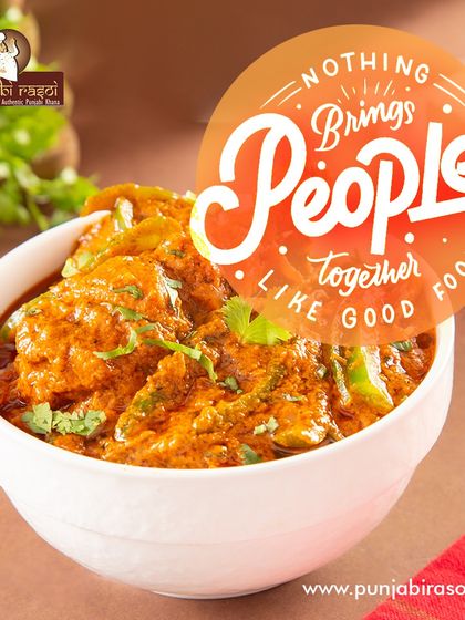 Nothing brings people together like good food. Our Kadhai Chicken, with its blend of spices, bell peppers, and onions, is perfect for sharing.