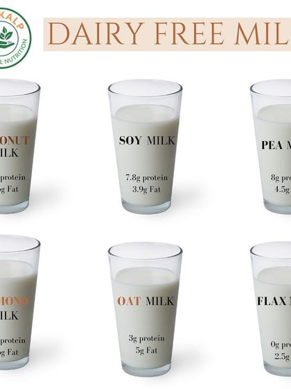 If you're avoiding dairy, there are many excellent plant-based milk alternatives. This chart compares the protein and fat content of popular options like soy, pea, almond, and oat milk to help you make the best choice for your needs.